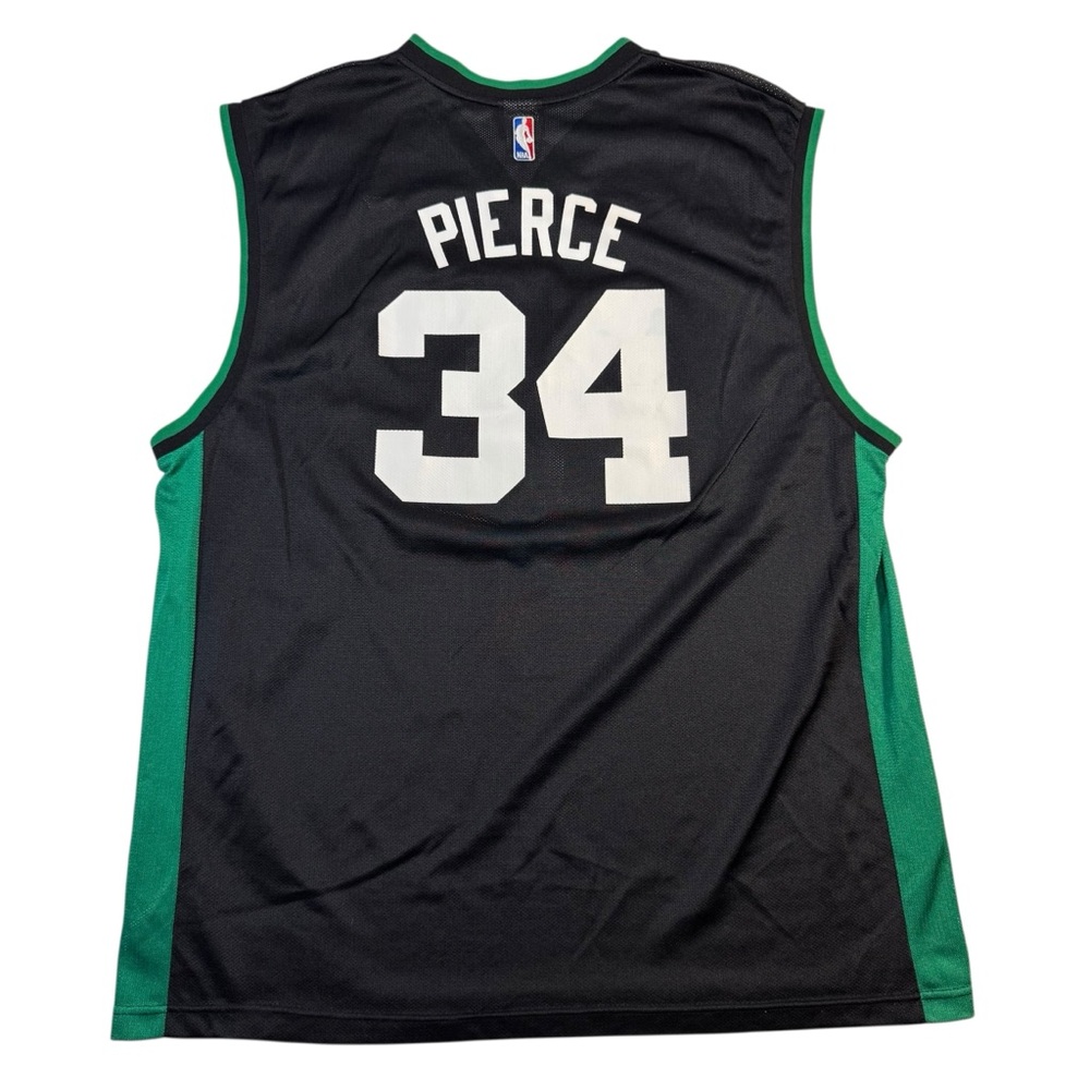 Vintage Reebok Boston Celtics Paul Pierce Alternate NBA Jersey Mens Size 2XL